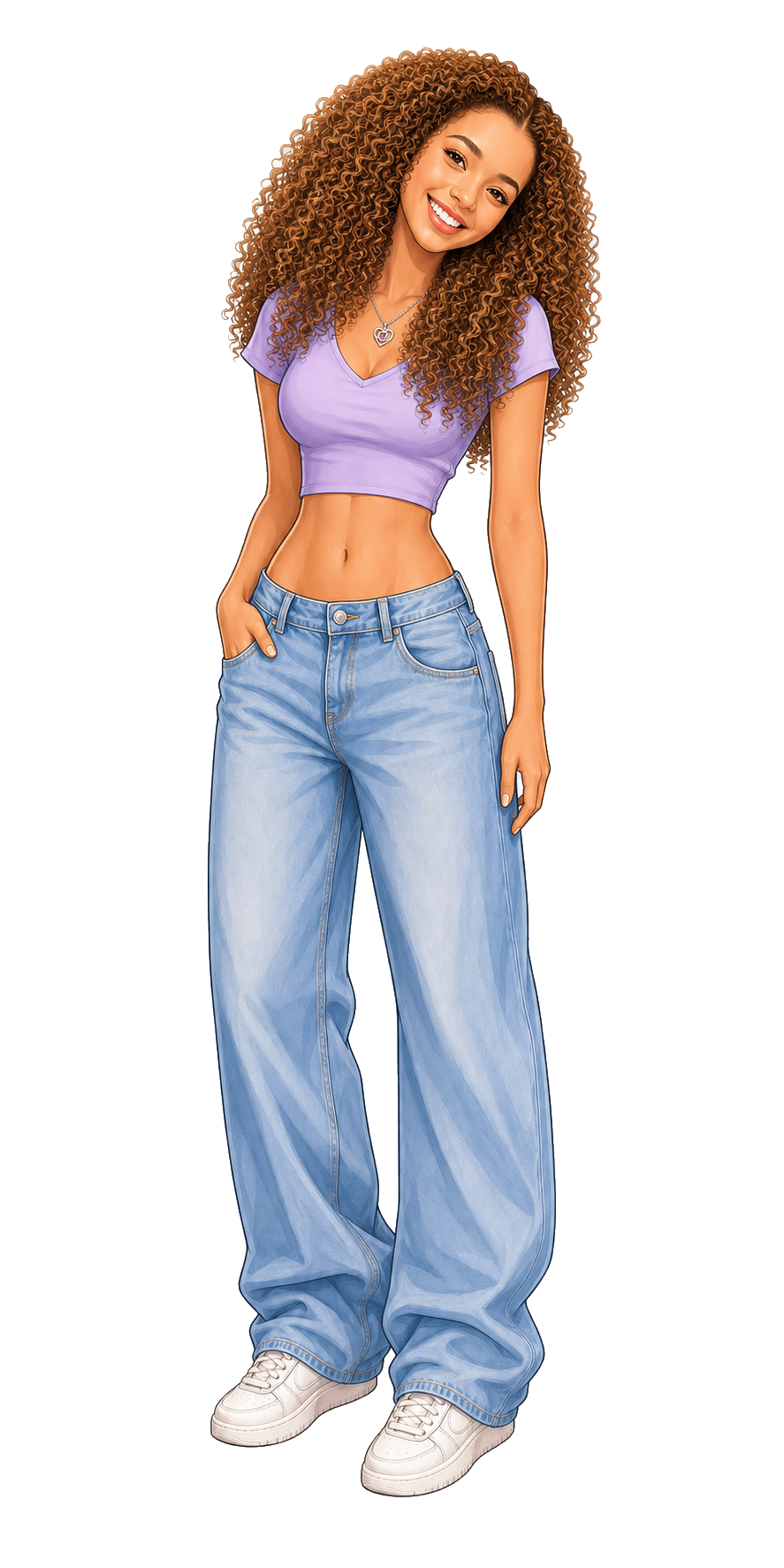 Illustration of Déborah Lee